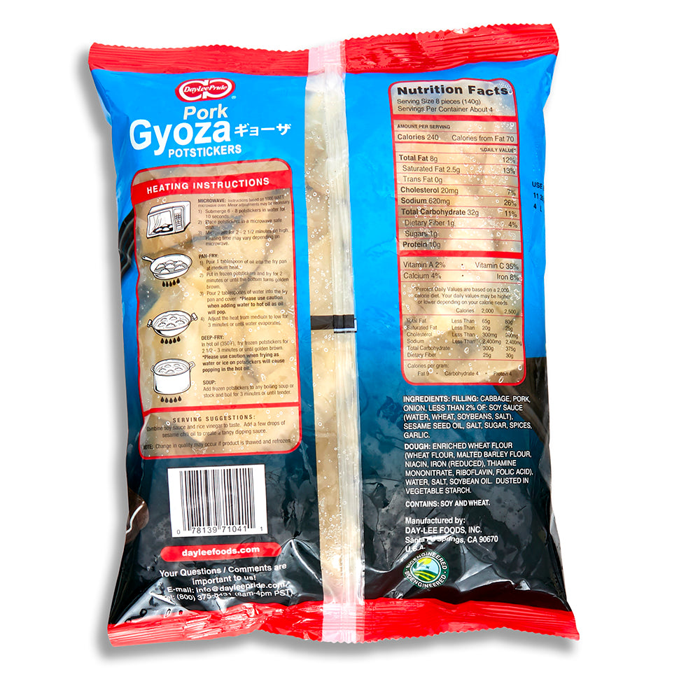 GYOZA POTSTICKERS – PORK – Kazy's Gourmet Shop