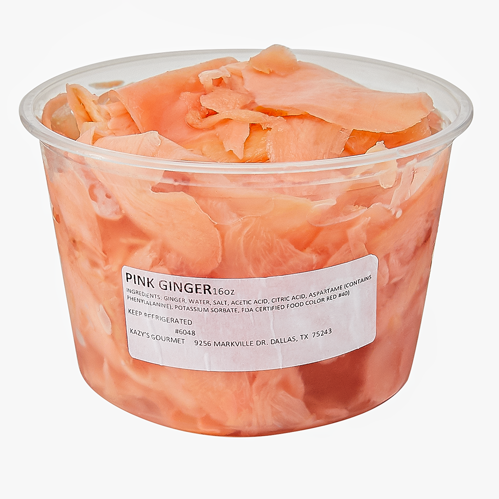 PICKLED PINK GINGER – Kazy's Gourmet Shop