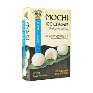 MOCHI ICE CREAM – VANILLA – Kazy's Gourmet Shop